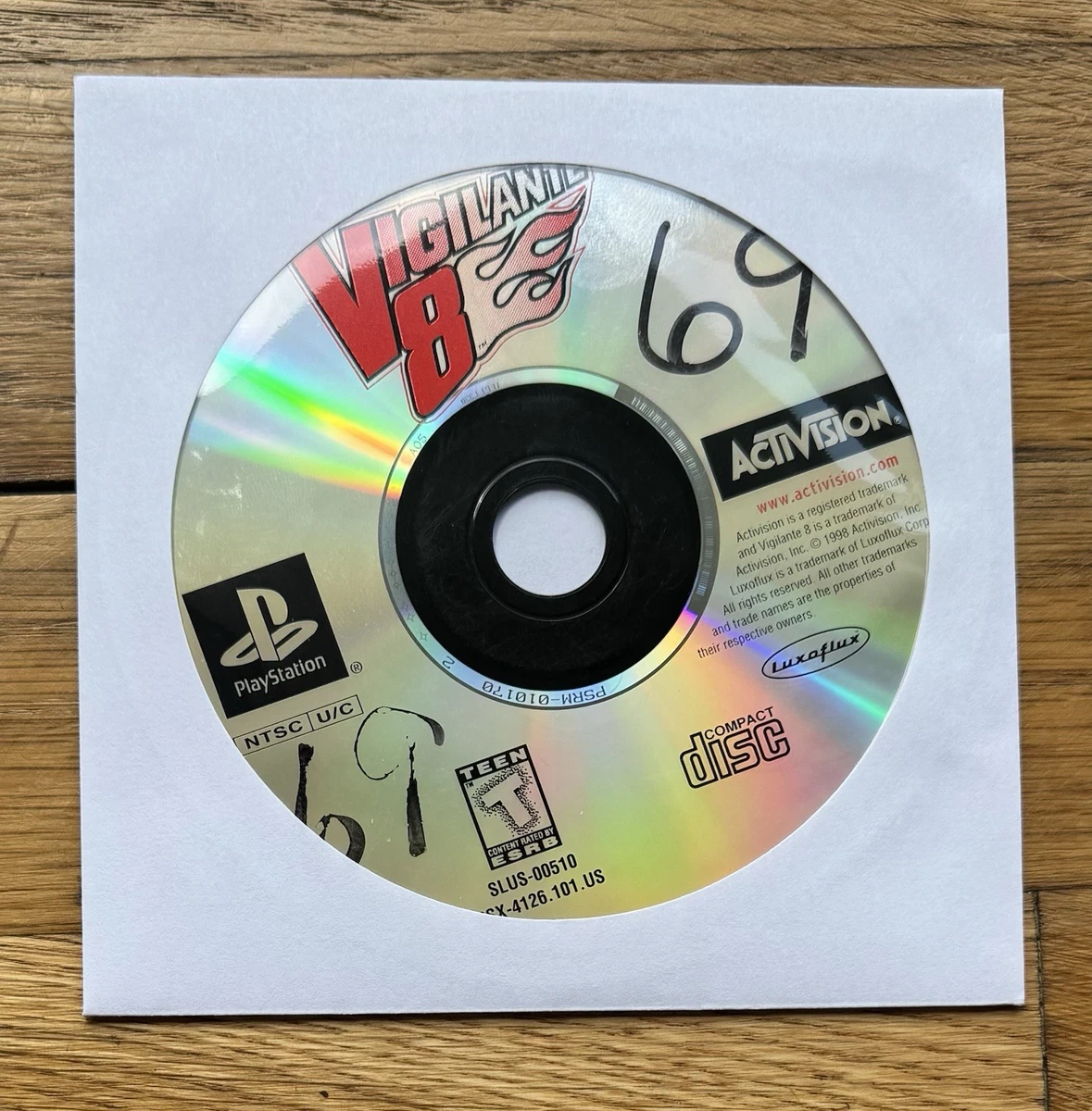 25+ Sony PlayStation 1 Video Games Vigilante 8 1998 for sale