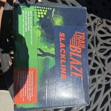 Trail Blaze Slackline 49 Ft. Brand New Sealed Training Line Tree Protectors Case