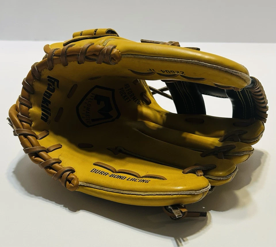 GUANTE DE BÉISBOL FRANKLIN JUVENIL MANO DERECHA NUEVO CON ETIQUETAS SERIE FIELDMASTER 11.0" Foto 3 de 4