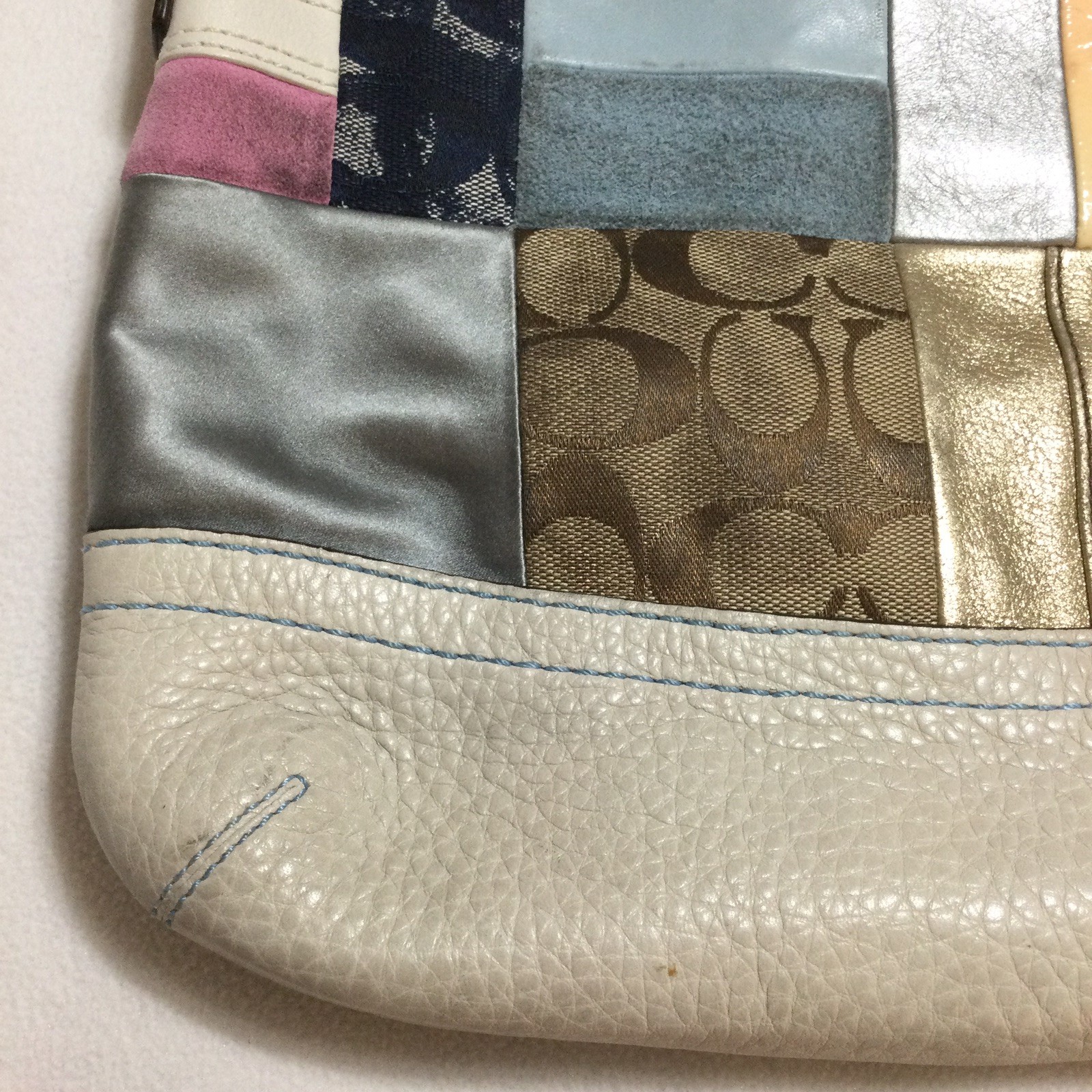 COACH Patchwork Multicolor Crossbody Shoulder Bag… - image 6