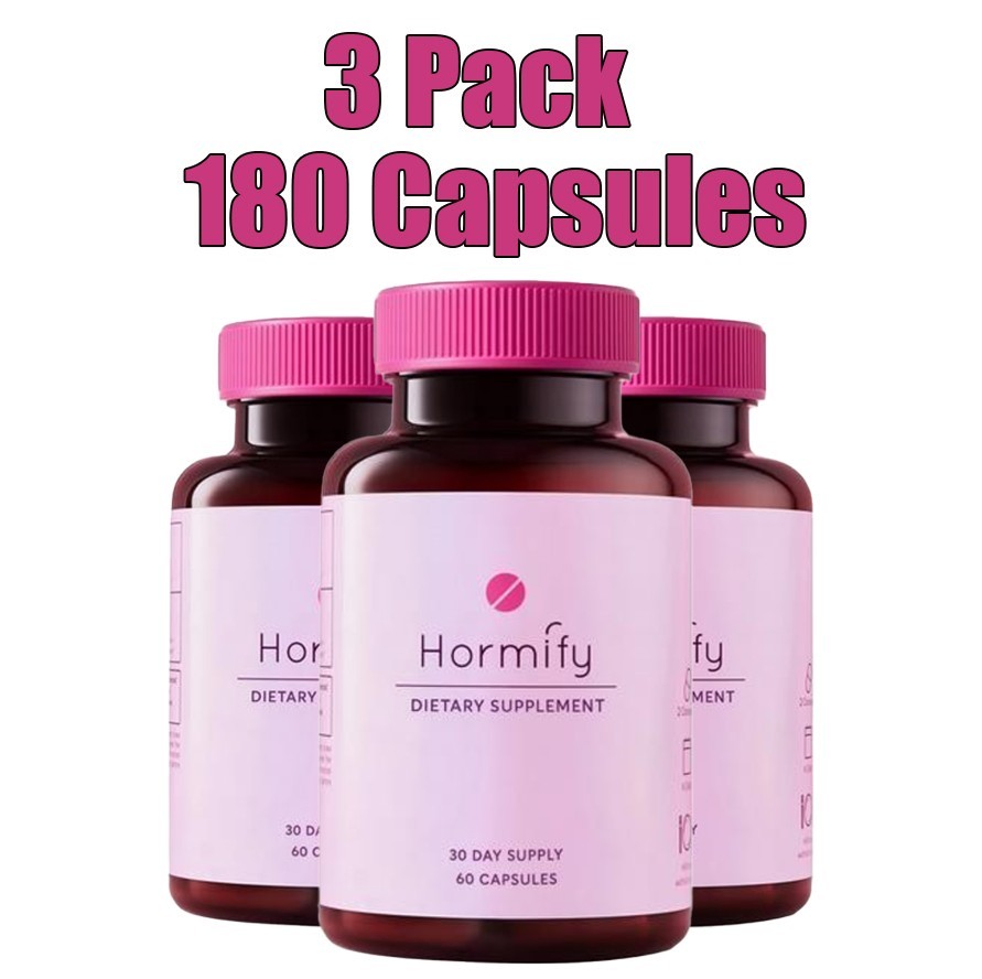 (3 PACK) Hormify Women's Balance Supplement Highly Effective 180 Capsules