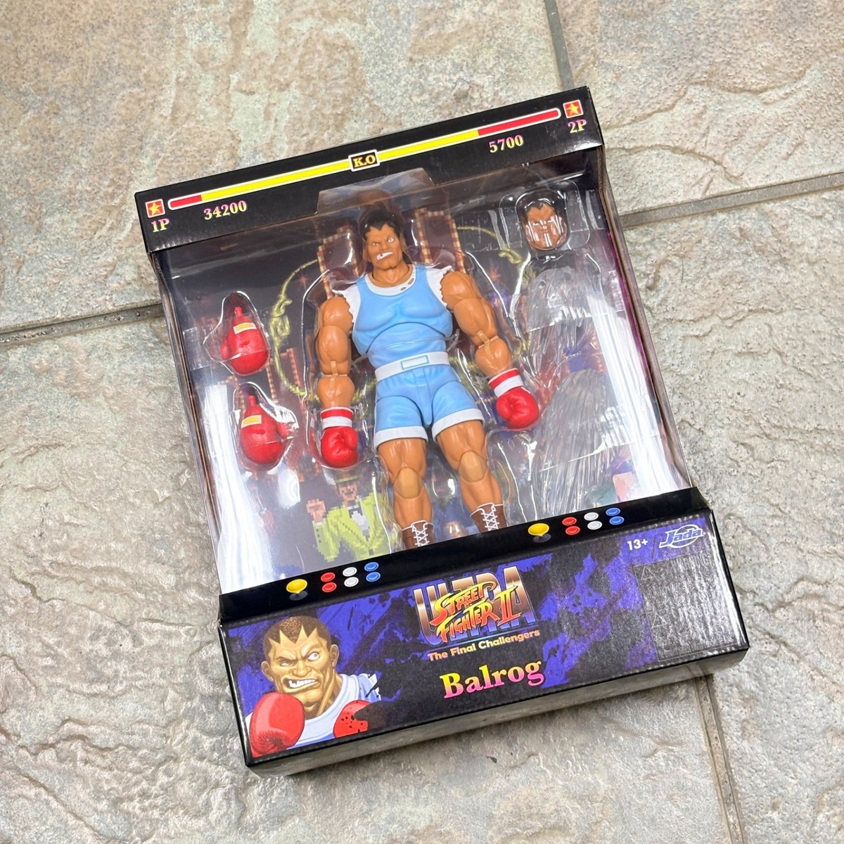 JD35741: Jada Ultra Street Fighter II Balrog 6-Inch Scale Deluxe