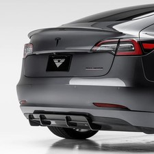 Vorsteiner Aero Volta Rear Diffuser Carbon Fiber 2x2 Glossy Fits Tesla Model 3 Vorsteiner Aero Volta Rear Diffuser Carbon Fiber 2x2 Glossy Fits Tesla Model 3