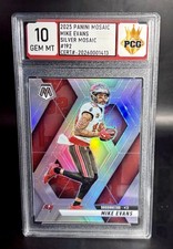 2025 Panini Mosaic - Mike Evans #192 Silver Prizm