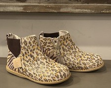 Livie  Luca Wink Ankle Boots Toddler Size 7 Wildcat Shimmer Side Zip