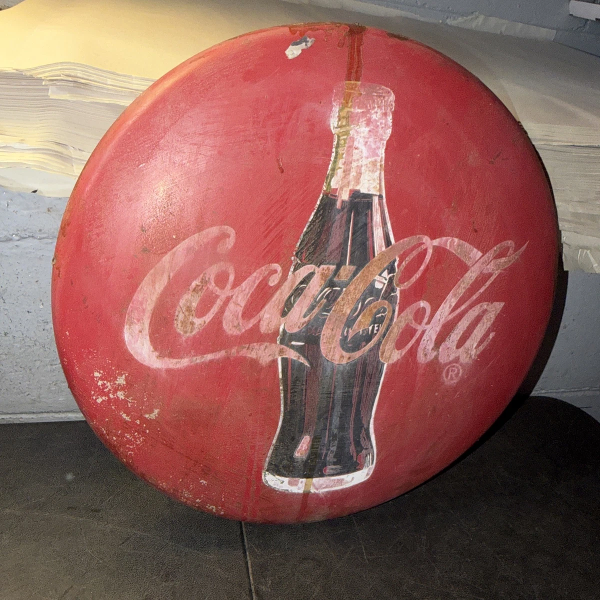 Coca Cola Button Sign for sale | eBay