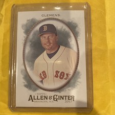 2017 Topps Allen & Ginter #235 Roger Clemens Red Sox PWE 