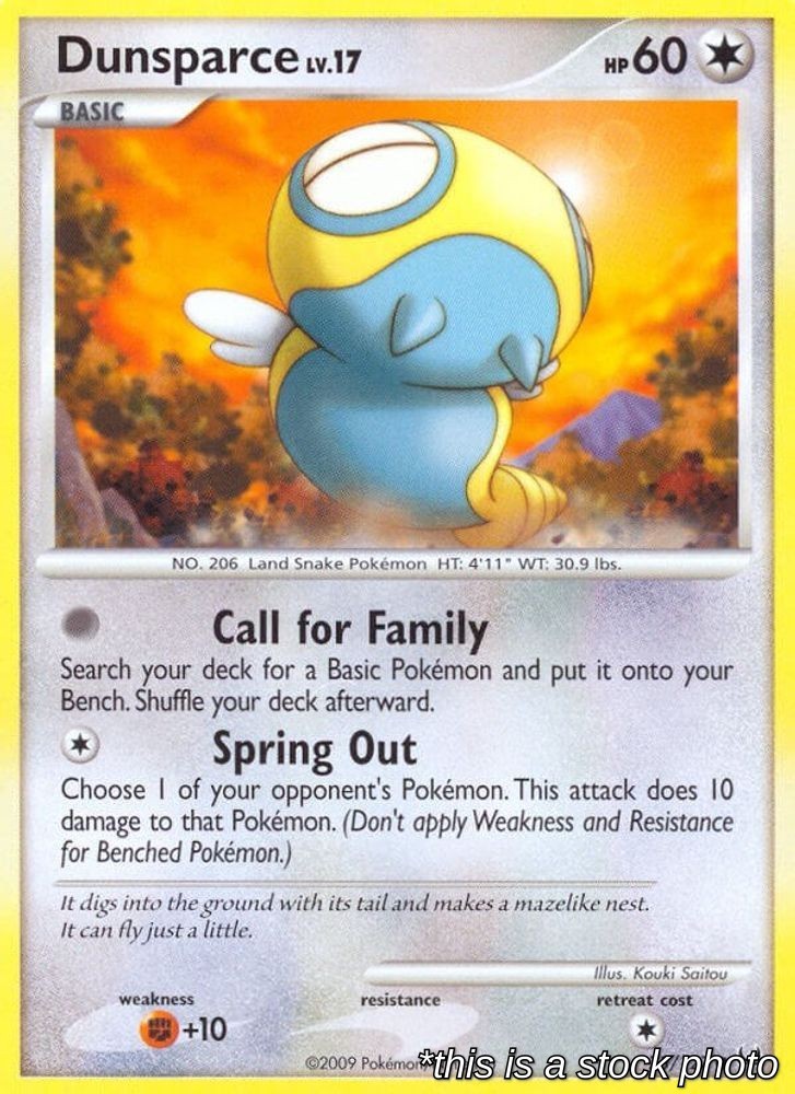 Dunsparce | 73/127 | Platinum NM