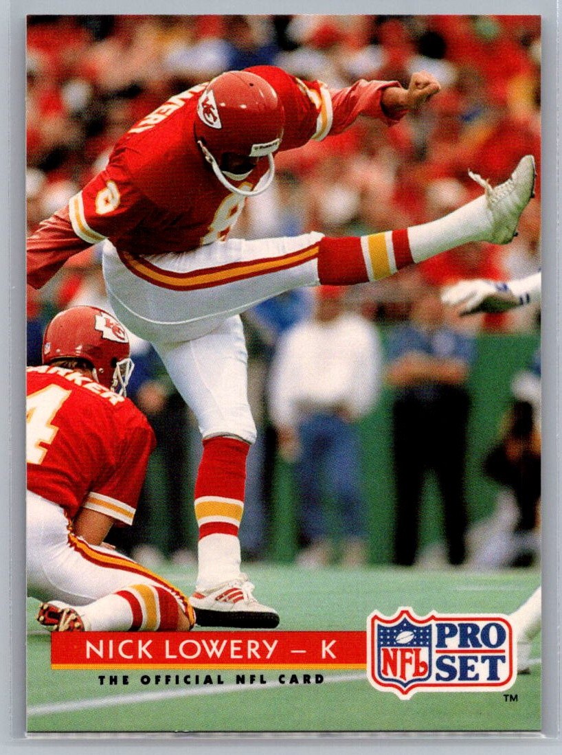1992 Pro Set #202 Nick Lowery