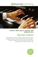Frederic P. Miller (U. A.) | Harriet Cohen | Taschenbuch | Englisch (2026)