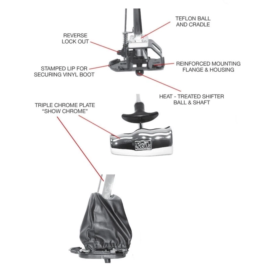Cambiadora de cambios con mango en T Scat Drag-Fast Foto 3 de 3