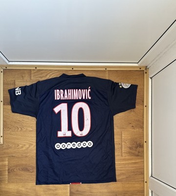 PSG 2013/2014 1stユニフォーム　イブラヒモビッチ Ibrahimovic PSG 2013/2014 Season Home Jersey, Adult Size M