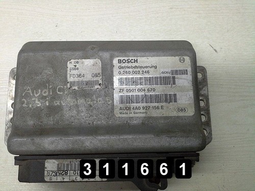 Audi 100 Steuergerät Bosch 0260002246 4A0927156E Bj 1993 Original