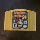 Nintendo Donkey Kong 64 Nintendo 64 Multiplayer Platformer E-Everyone