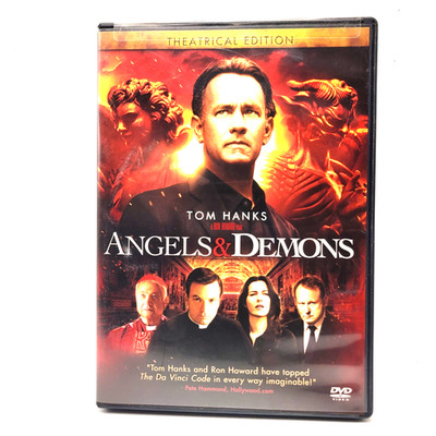Angels & Demons (DVD, 2009, Widescreen)  -  SHIPS FREE WITH TRACKING NUMBER!