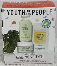 SEPHORA Youth To The People Beauty Insider Birthday Gift 3 Piece Set - NIB