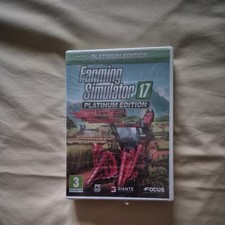 Farming Simulator 17 Platinum Edition PC With Steelbook New Sealed