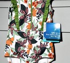 NWT COOLIBAR Sun Protection UPF 50+Angelfish Ruffle girls' bathing suit, size5/6 — photo 3