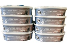 8 Pack Cat Litter Refill Bags
