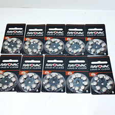Rayovac Loud N' Clear 312 Zinc-Air Hearing Aid Batteries 80 Count 1.45V May 2025