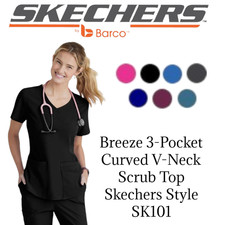 Sketchers Breeze Women's Scrub Top Style SK101