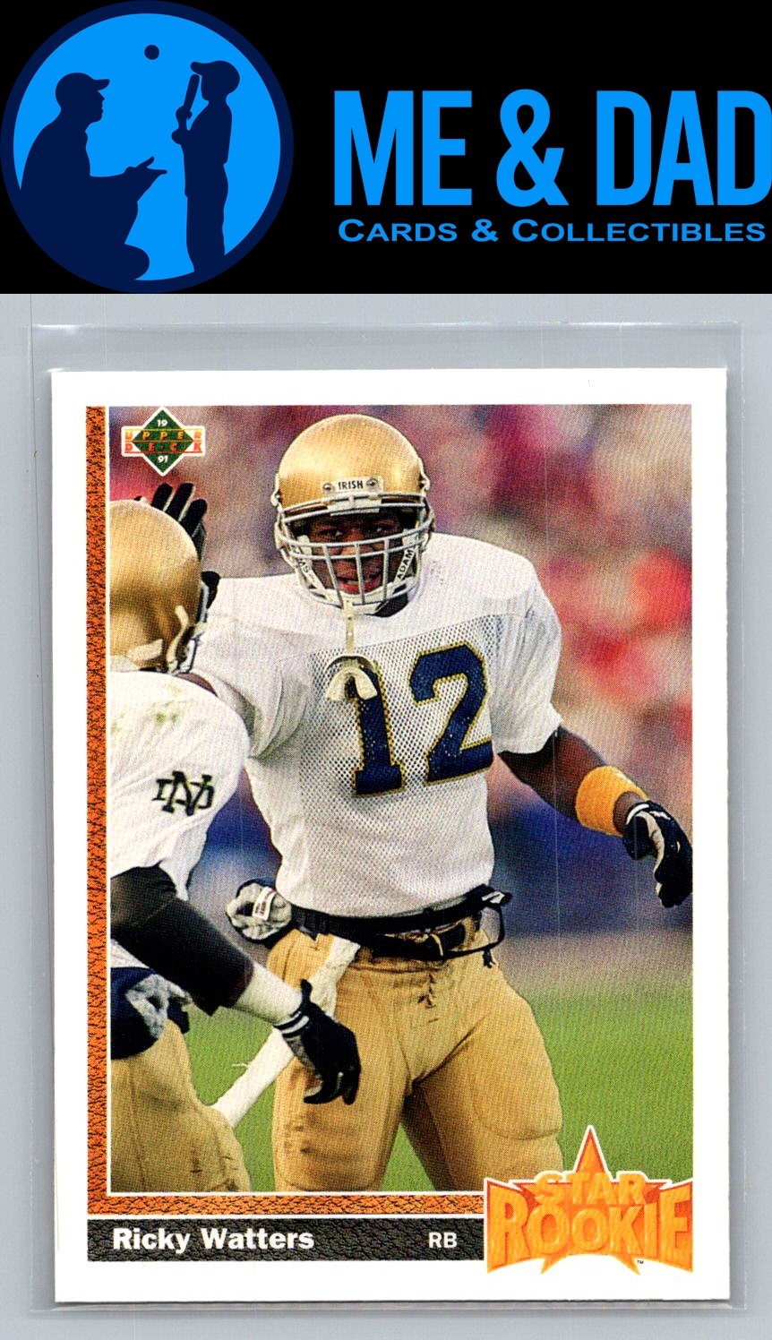 1991 Upper Deck #9 Ricky Watters