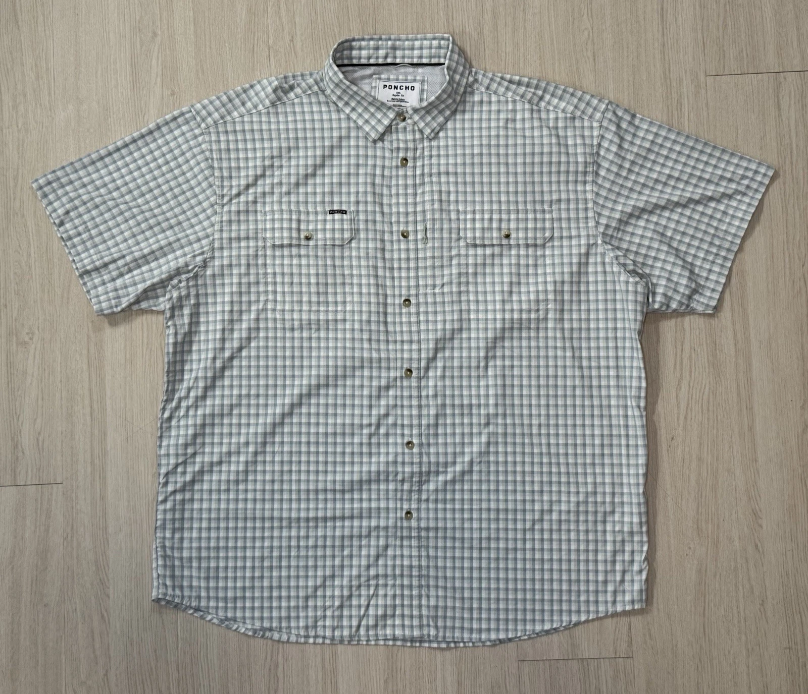 Poncho Outdoors ‘The Kahala’ Original Short Sleeve Button Up Shirt XXL Vented
Opens in a new window