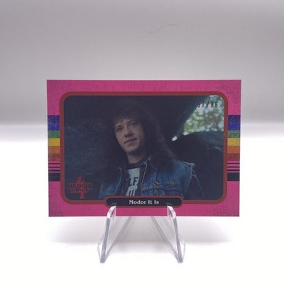 2023 Topps Stranger Things Zerocool Modor It Is /86 Pink #68