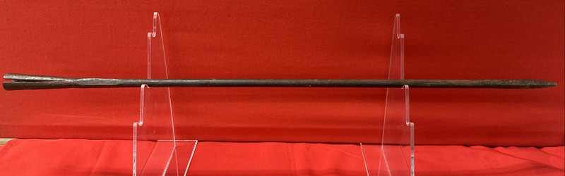 African Maasai Lion spearhead for hunting spear.