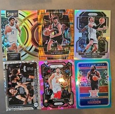 Brooklyn Nets 6 Card Prizm Lot