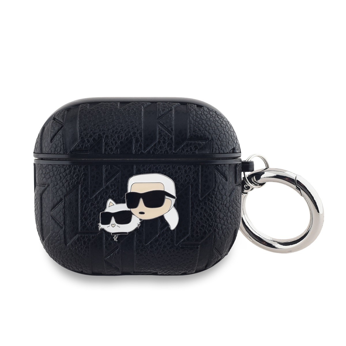 Étui AirPods 3 Karl Lagerfeld chic en cuir synthétique pour vos trajets urbains