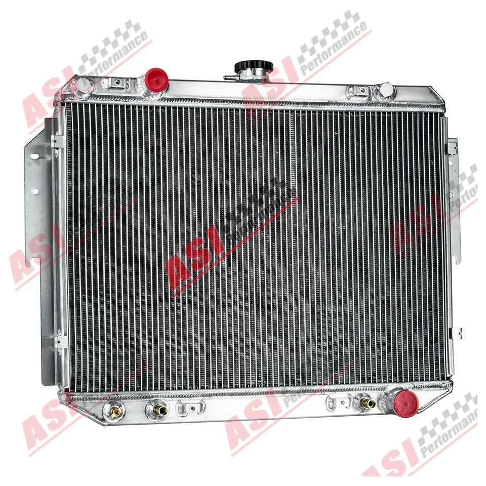 Radiador de 4 filas para Dodge B150 B250 B350 1984-85 1999-03 Ram 1500 2500 3500 AT Foto 3 de 4