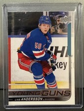2018-19 Upper Deck Young Guns Rookie LIAS ANDERSSON #497 New York Rangers