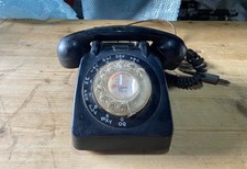 Black 1960s GPO 706 L PXA 65/2A telephone