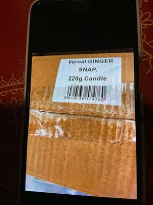 Ginger Snap Candle - NEW!