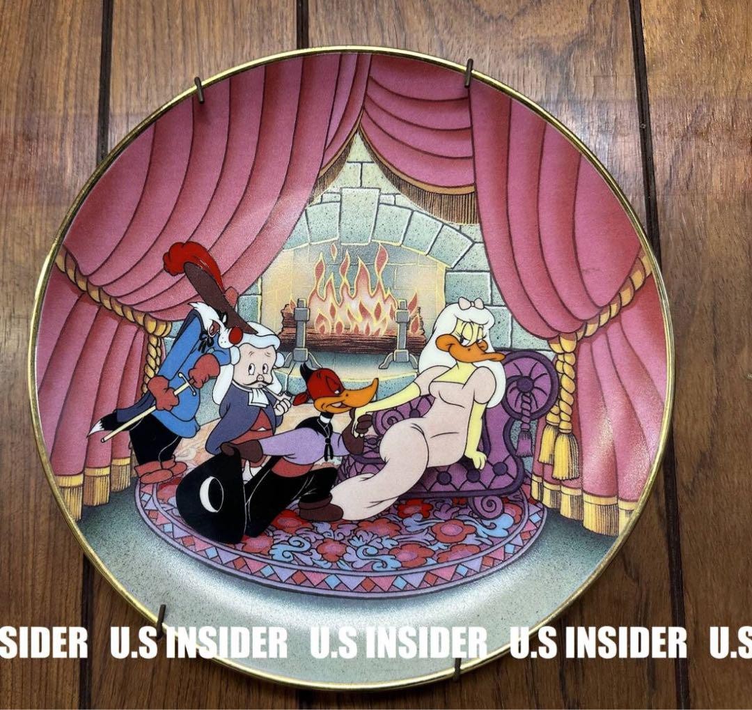 1993 Looney Tunes Scarlet Pumpernickel Collector Plate #AB5DAF