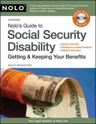 Nolo's Guide to Social Security Disability: Getting & Keeping Your Benefits