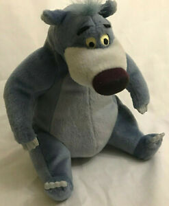 Disney Baloo Bear from The Jungle Book Plush Blue with Brown Nose 9 Inches Tall | eBay