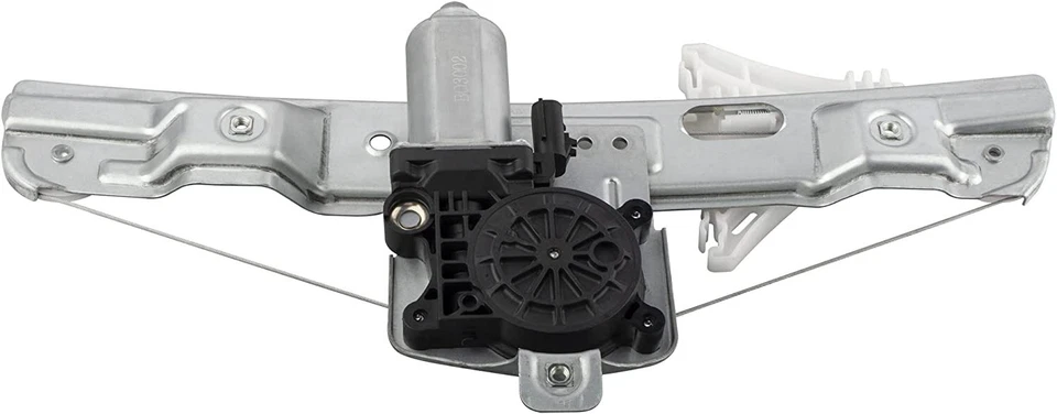 Cantidad (2) Regulador de ventana trasero izquierdo y derecho con motor para Buick LaCrosse Malibu Foto 4 de 4