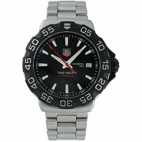 TAG HEUER Formula 1 WAH1210 Date black Dial Quartz Ladies  display picture 1