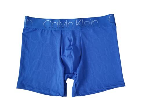 Мужские трусы-боксеры Calvin Klein Mens Chill Micro синий средний цвет 5390₽