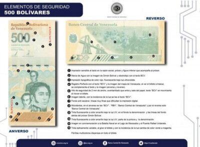 Pacchetto Venezuela 500 Mil Bolivar Soberano 2020 CIRCOLATO X - Foto 4