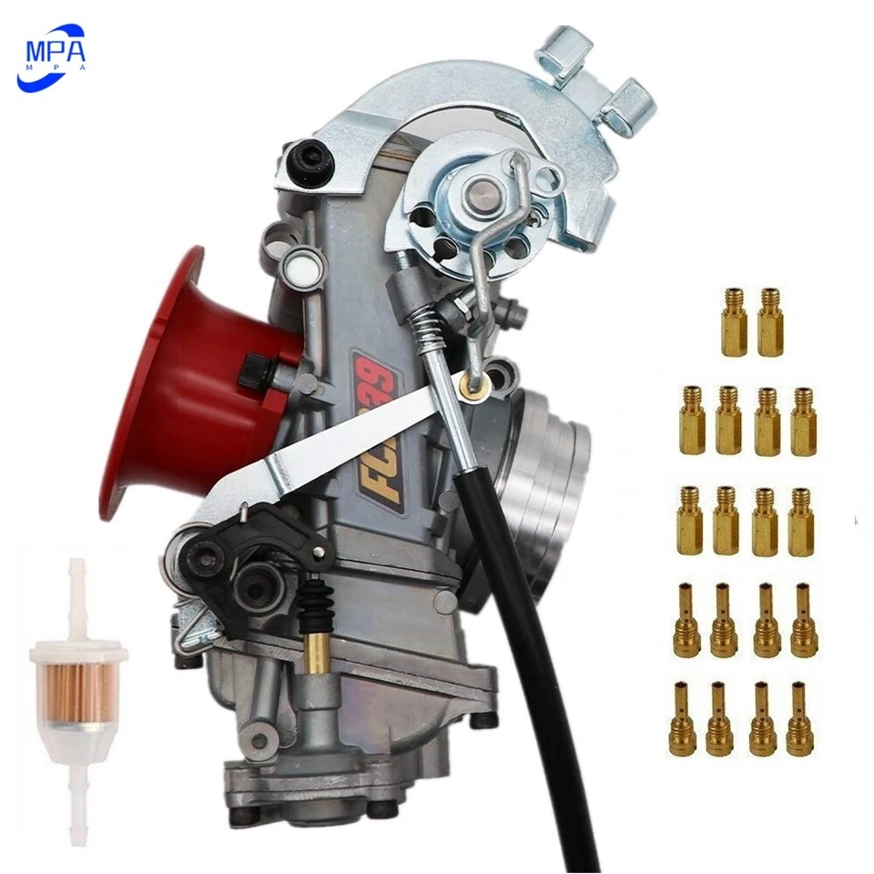 Carburador lateral inclinado para carreras Yamaha YZ400F WR400F FCR39 1998-1999 nuevo Foto 3 de 4