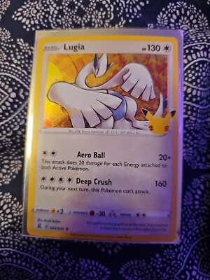 Lugia 22/25 Holo - Pokémon Celebrations, Pack Fresh | eBay