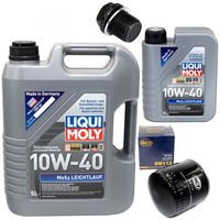 MotoröL Set 10W-40 6 Liter + ÖLfilter SM 112 + Schraube FüR Volvo 850 960 V70