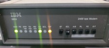 Vintage IBM 5853 Modem 6164919 2400 bps External Modem