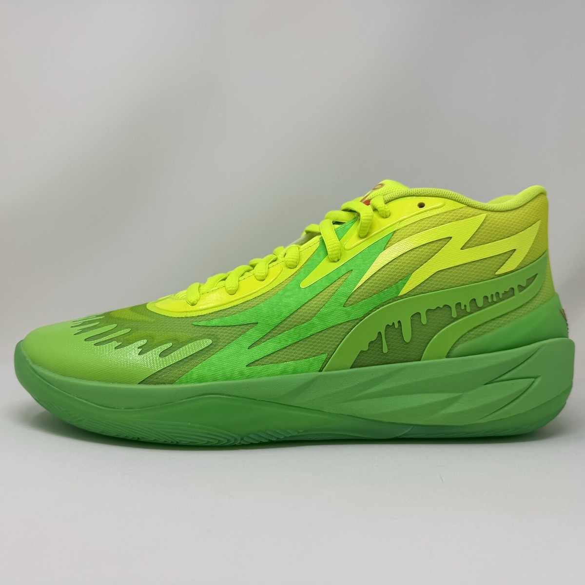 Nickelodeon x Puma MB.02 Slime LaMelo Ball Green Yellow Men's Size