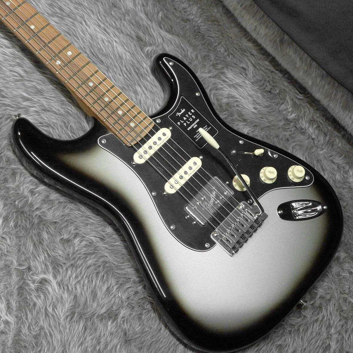 fender strat silverburst