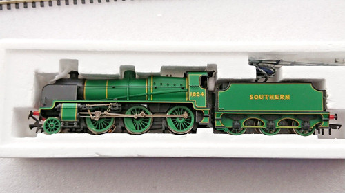 Bachmann Branch-Line 32-155 Clase N Loco No.1864 Malaquita Sur Verde En Caja | Zustand: Used