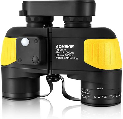 7x50 Birdwatching Binoculars with Rangefinder Compass Nitrogen Filled  Waterproof UK